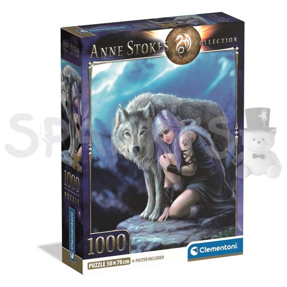 Clementoni - Puzzle 1000 Anne Stokes Ochránce                    
