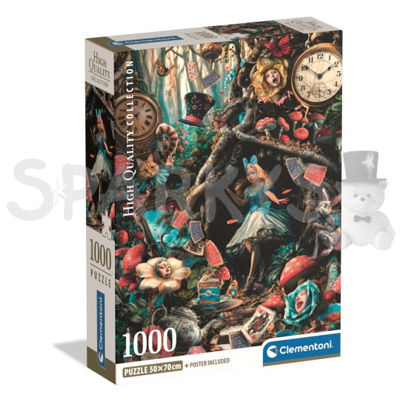 Clementoni - Puzzle 1000 Další den v říši divů                    