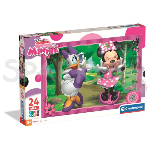 Clementoni - Puzzle 24 Maxi Disney Minnie                    