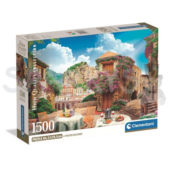 Clementoni - Puzzle 1500 Italské scenérie                    