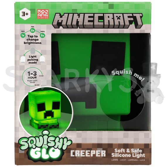 Minecraft světlo SquishyGlo Creeper                    