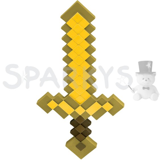 Minecraft meč zlatý                    