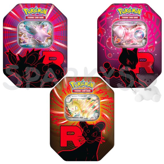 Pokémon TCG: Team Rocket Tin                    