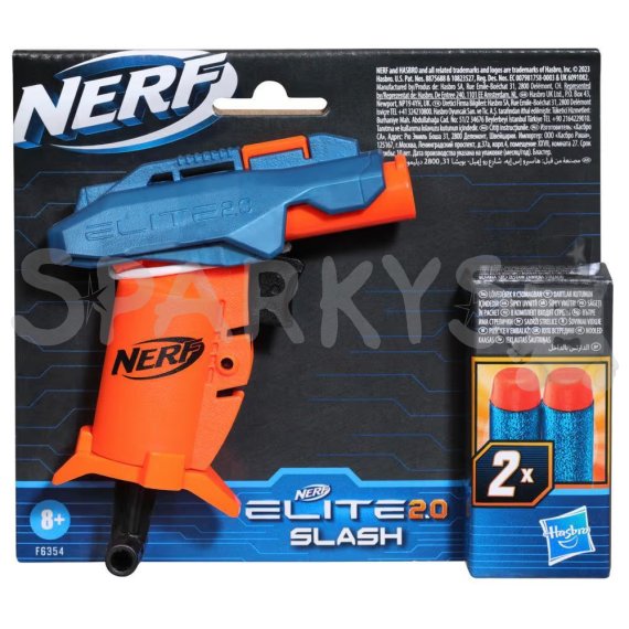 Nerf Elite 2.0 Slash Blaster Blaster s 2 šipkami                    