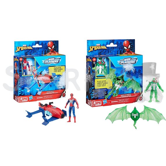 Spider-Man Web Splashers – stříkající autíčko - více druhů                    