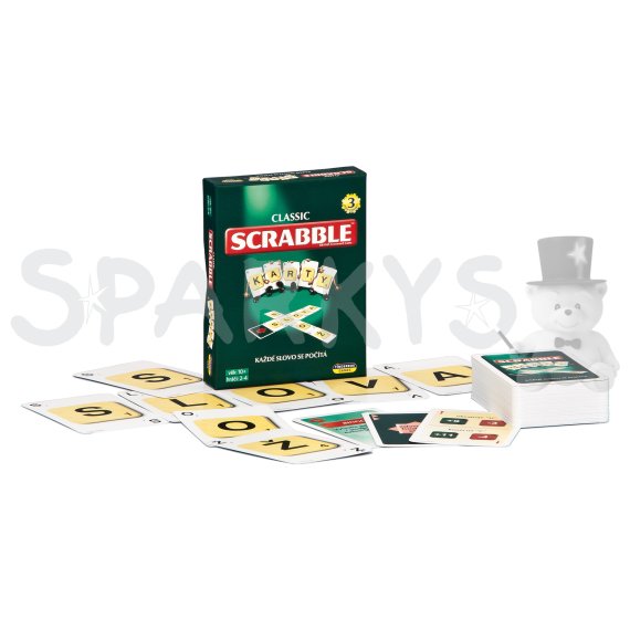 Scrabble Karetní hra CZ                    