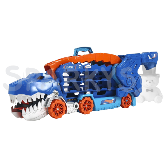 Hot Wheels city T-rex tahač se světly a zvuky                    