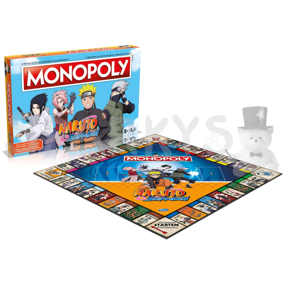 MONOPOLY Naruto Shippuden CZ                    