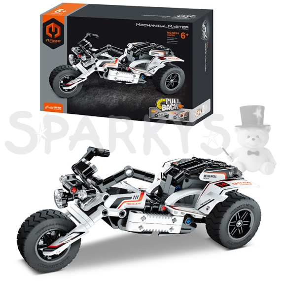 MECHANICAL MASTER - Stavebnice Moto tříkolka 150 ks                    