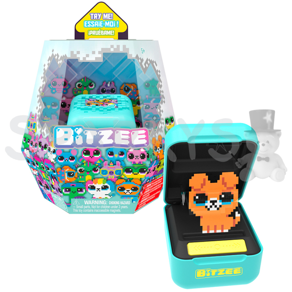 Spin Master BITZEE interaktivní digitální zvířátka tyrkysové                    