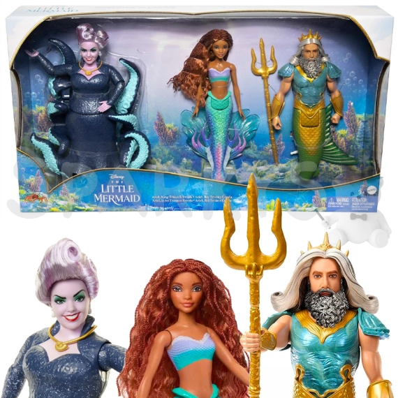 The Little Mermaid  Sada pohádkových panenek                    