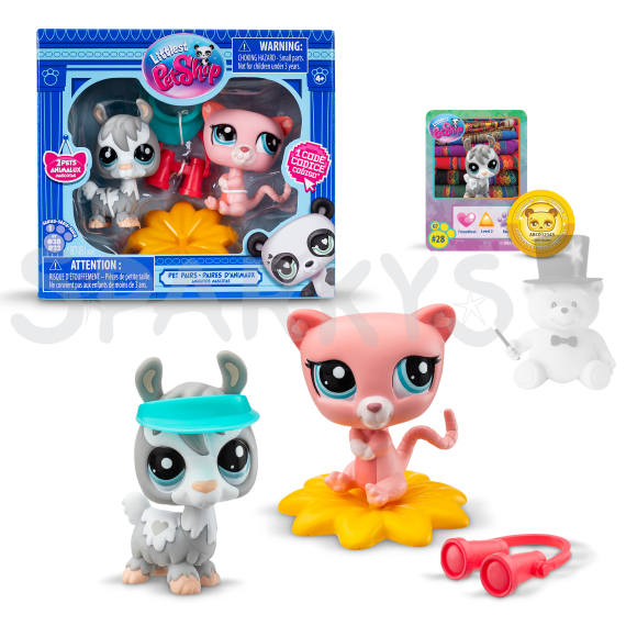 Littlest Pet Shop 2 figurky                    