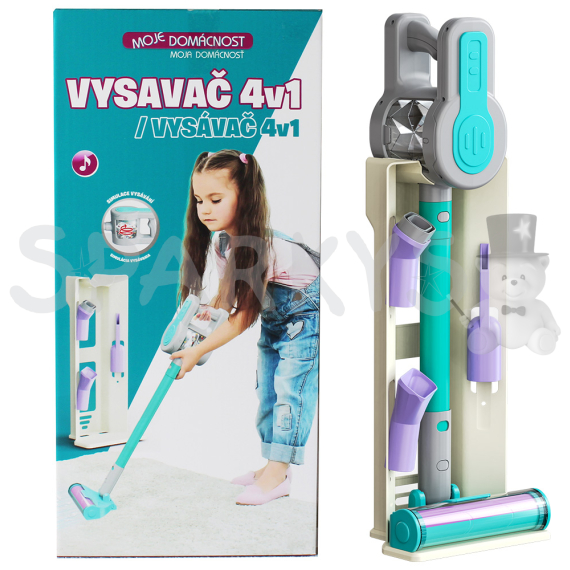 MOJE DOMÁCNOST - Elektrický tyčový vysavač na baterie s příslušenstvým                    