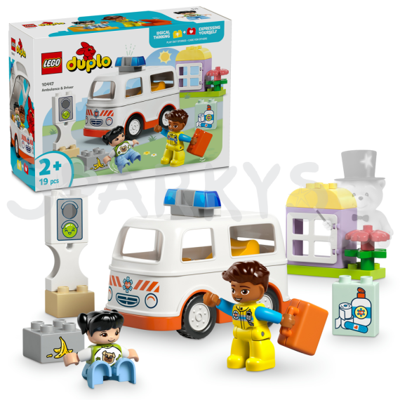 LEGO® DUPLO® 10447 Sanitka a řidič                    