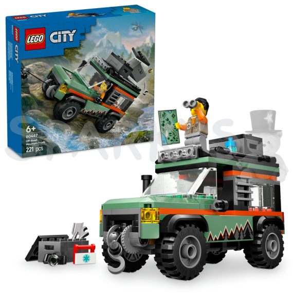 LEGO® City 60447 Terénní horské nákladní auto 4x4                    