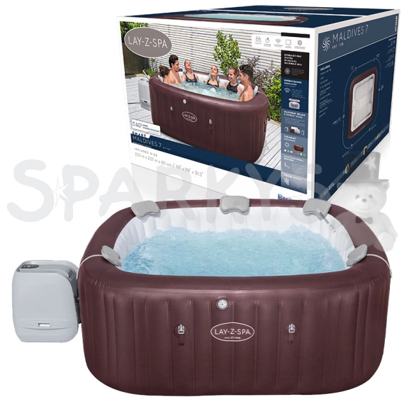BESTWAY 6001U - Vířivka Lay-Z-Spa® Maldives HydroJet Pro™ s APP                    