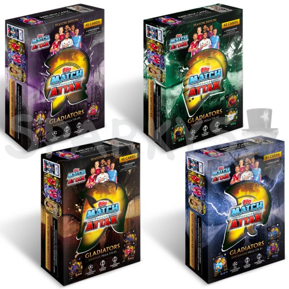 UEFA Champions League Match Attax Trading Cards 2025/26 Mega Tin                    