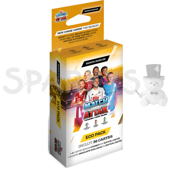 UEFA Champions League Match Attax Trading Cards 2025/26 Eco Pack                    