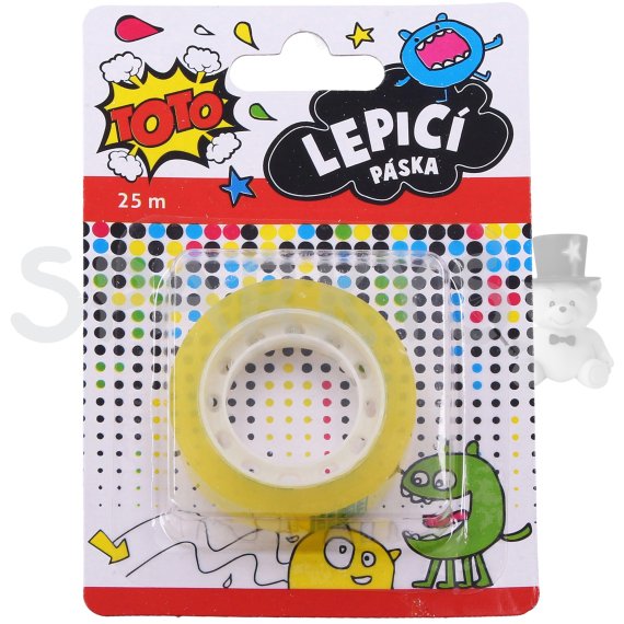 TOTO Lepící páska 12mm x 25m blister                    