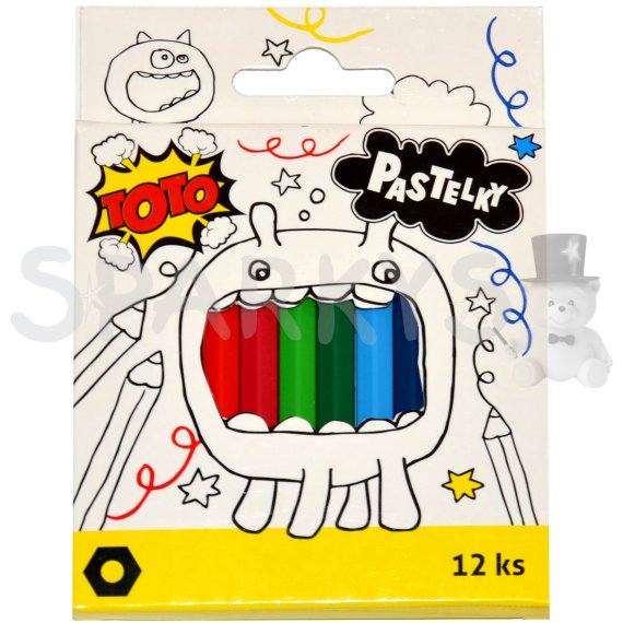 Pastelky krátké TOTO 12 ks                    