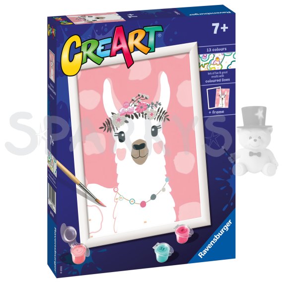 Ravensburger CreArt Lama, žádné drama                    