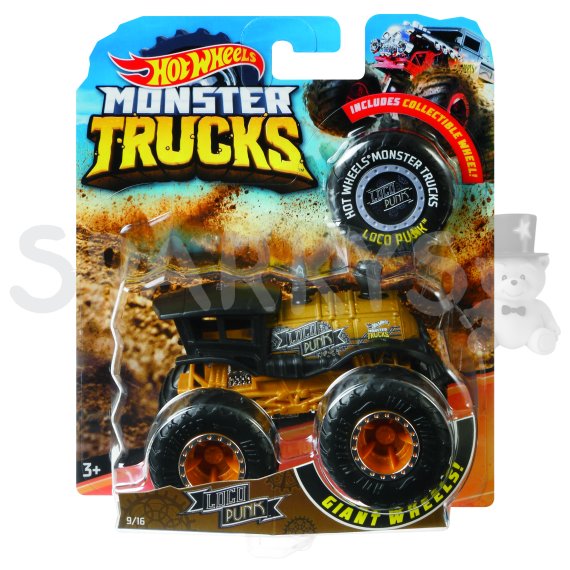 Hot Wheels Monster trucks kaskadérské kousky - více druhů                    