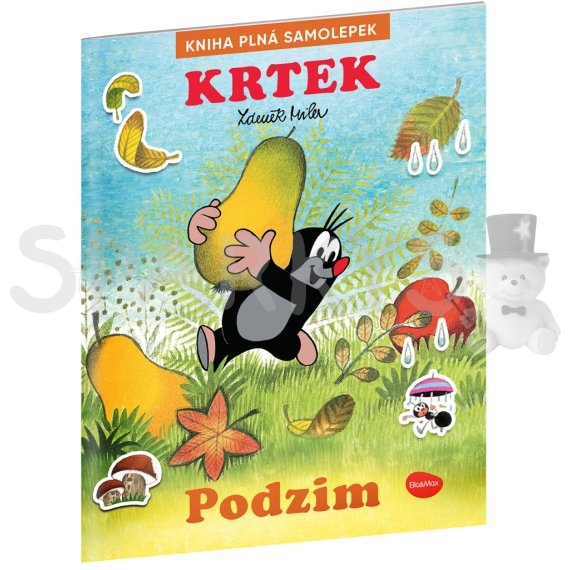 Ella&amp;Max KRTEK a PODZIM - Kniha samolepek                    