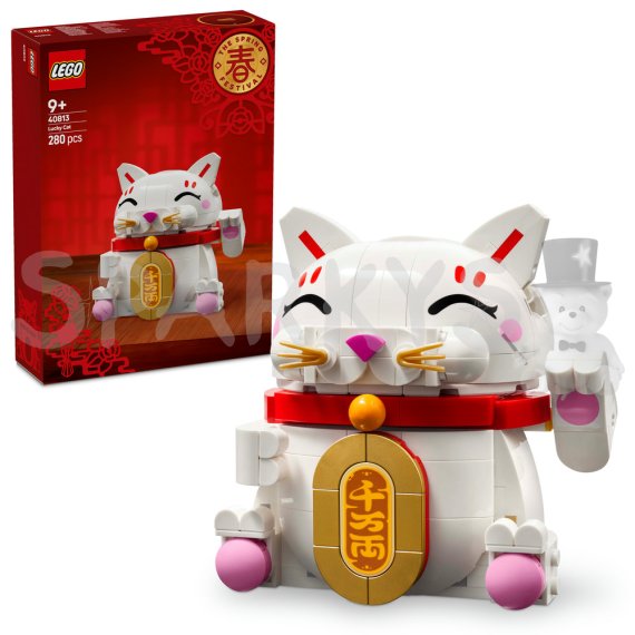 LEGO® Iconic 40813 Kočka pro štěstí                    