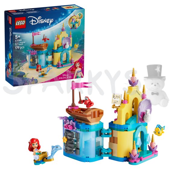 LEGO® Disney Princess 43285 Ariel a její kouzelný miniaturní palác                    