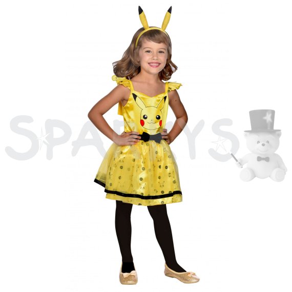 Dětský kostým Pokémon Pikachu Dress 3-4 Let                    