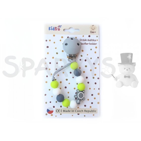 KidPro - Klip na dudlík: Želvička limetka                    