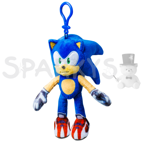 Sonic přívěšek na klíče plyšový 15 cm - více druhů                    