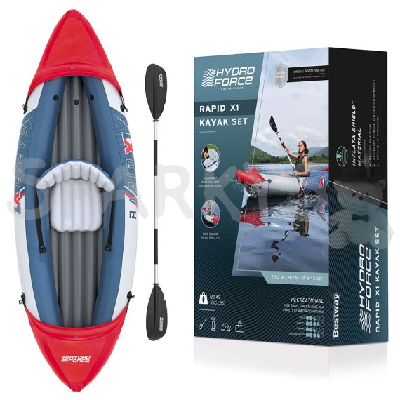 BESTWAY 65176 - Nafukovací kajak Hydro-Force Rapid X1                    