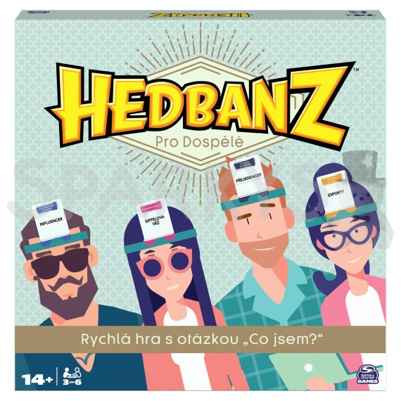 Společenská hra Hedbanz hra pro dospělejší                    