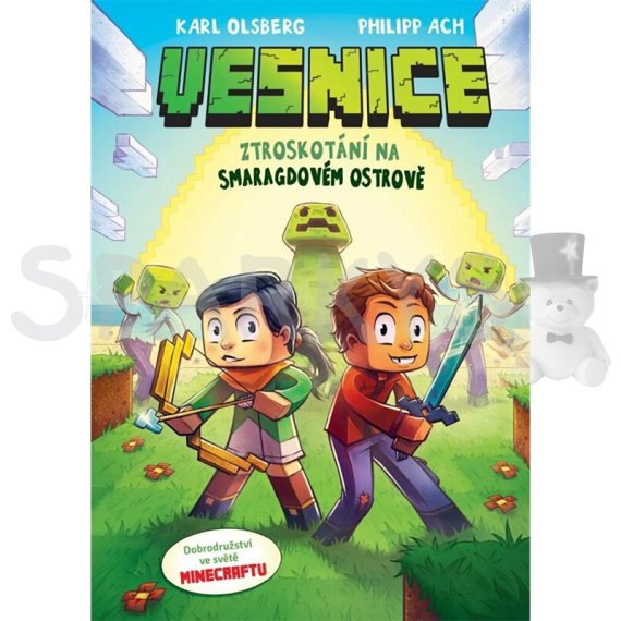 Minecraft: Vesnice 1: Ztroskotání na Smaragdovém ostrově                    