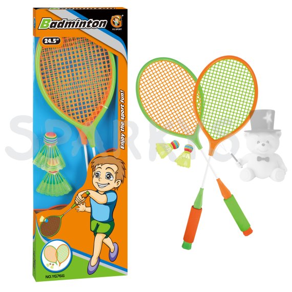 Velký dětský badmintonový set 62 cm                    