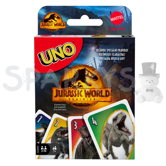 UNO karty Jurský svět Nadvláda                    
