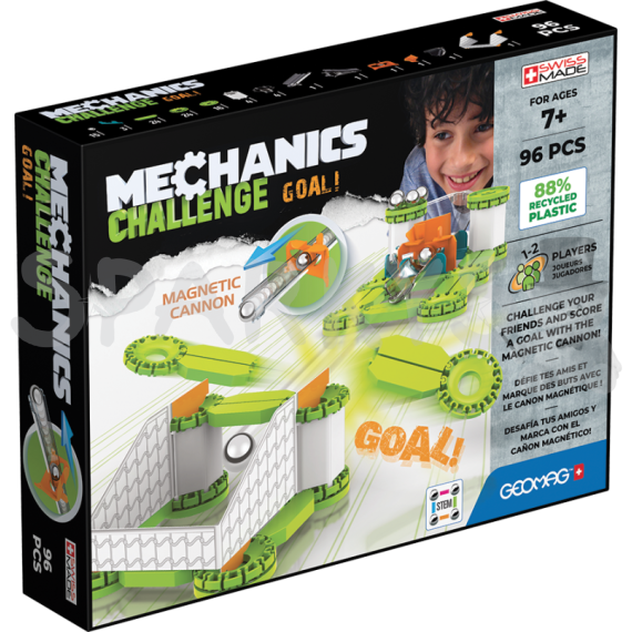 GEOMAG Mechanics Challenge 96 dílků                    