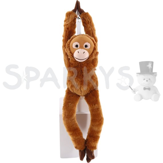 Orangutan mládě visící 46 cm                    