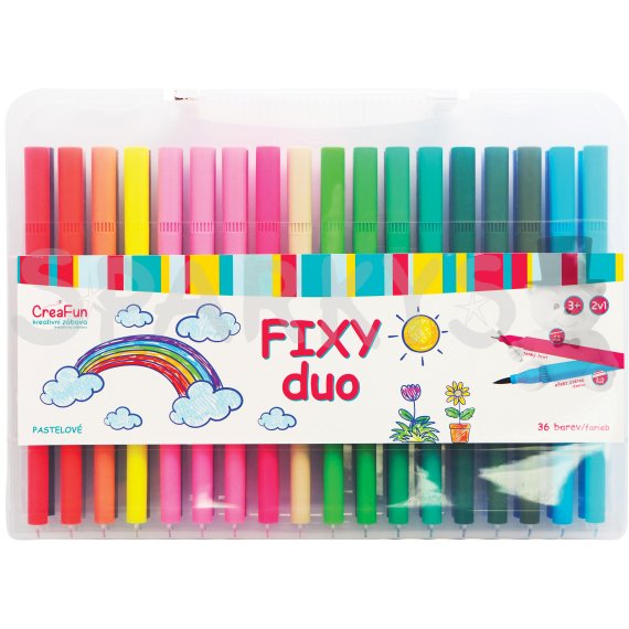 CreaFun - Fixy DUO 36 barev                    