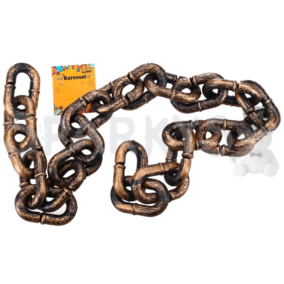 Set karneval - Zlatý řetěz 1 m                    