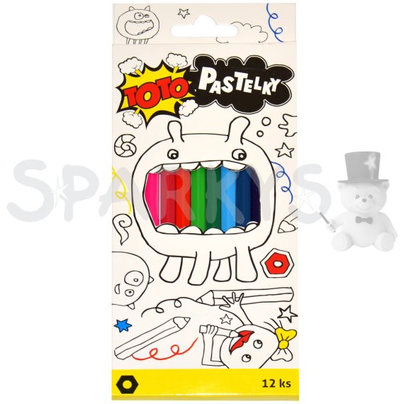 TOTO Pastelky 12 ks                    