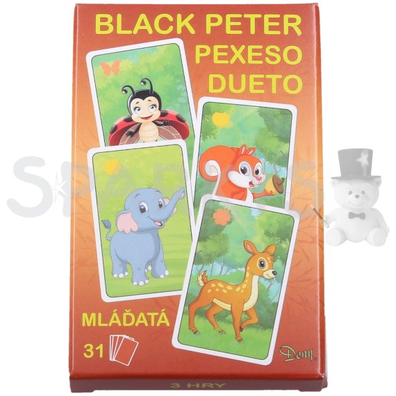 Černý Petr mláďata                    