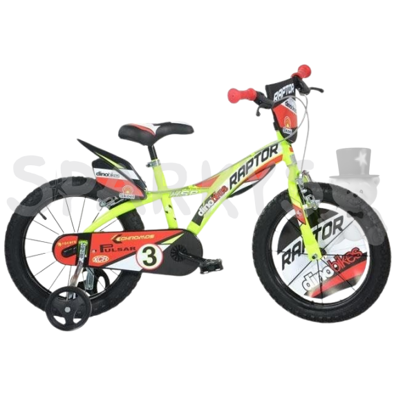 DINO Bikes - Dětské kolo 16" - Raptor                    