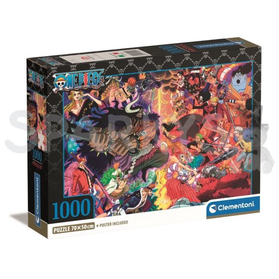Clementoni - Puzzle 1000 One Piece - Compact                    