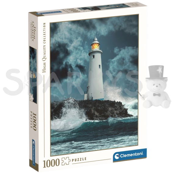 Clementoni - Puzzle 1000 Maják v bouři                    