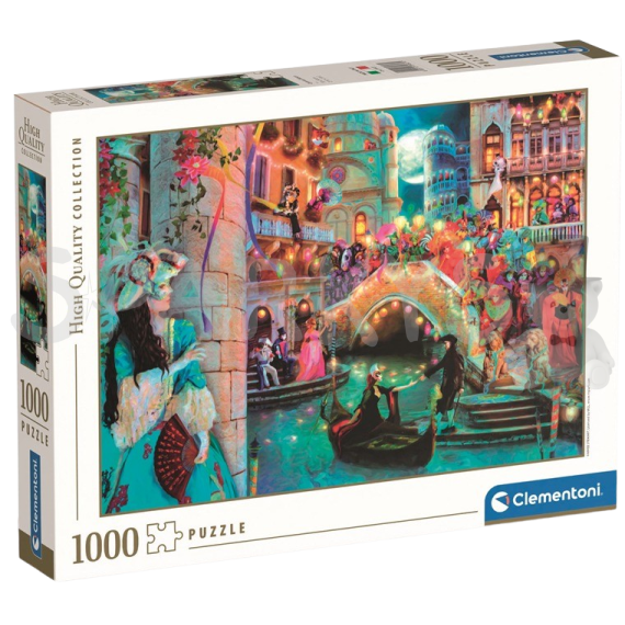 Clementoni - Puzzle 1000 Měsíc karnevalu                    
