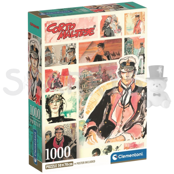Clementoni - Puzzle 1000 Corto Maltese: Daleká cesta                    