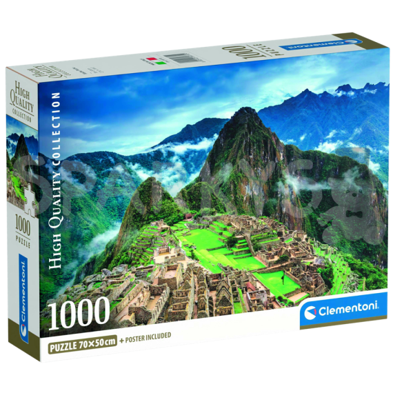 Clementoni - Puzzle 1000 Machu Picchu                    
