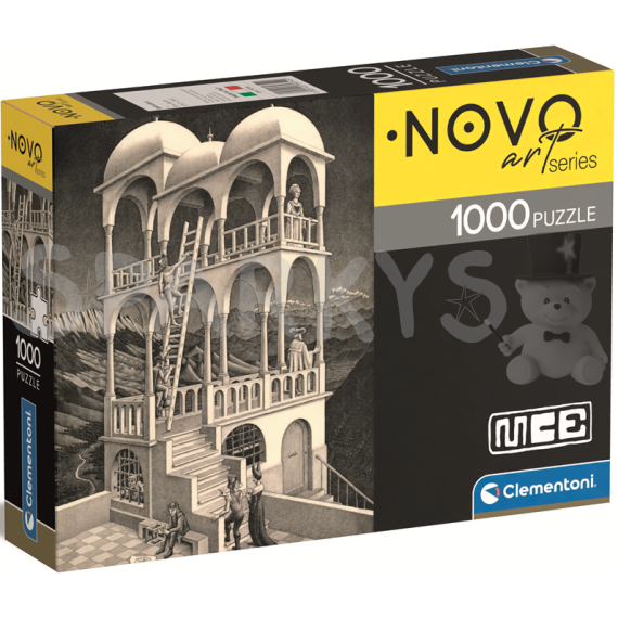 Clementoni - Puzzle 1000 Novo Art Series: Belvedere                    